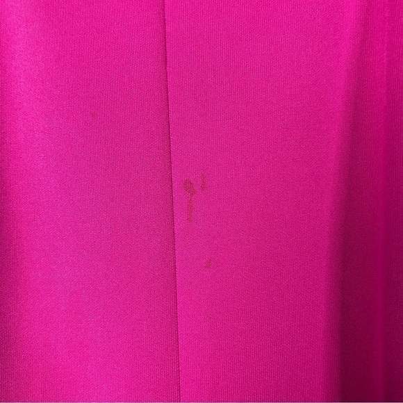 Lauren Ralph Lauren Hot Pink A-Line Knee Length Dress 2 - Picture 5 of 6